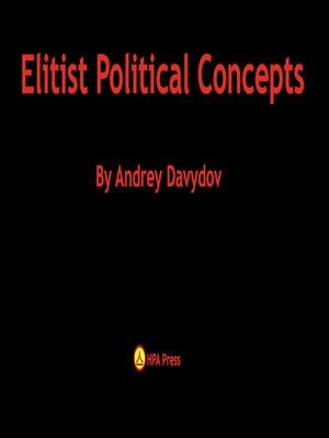 cover image of Elitist Political Concepts